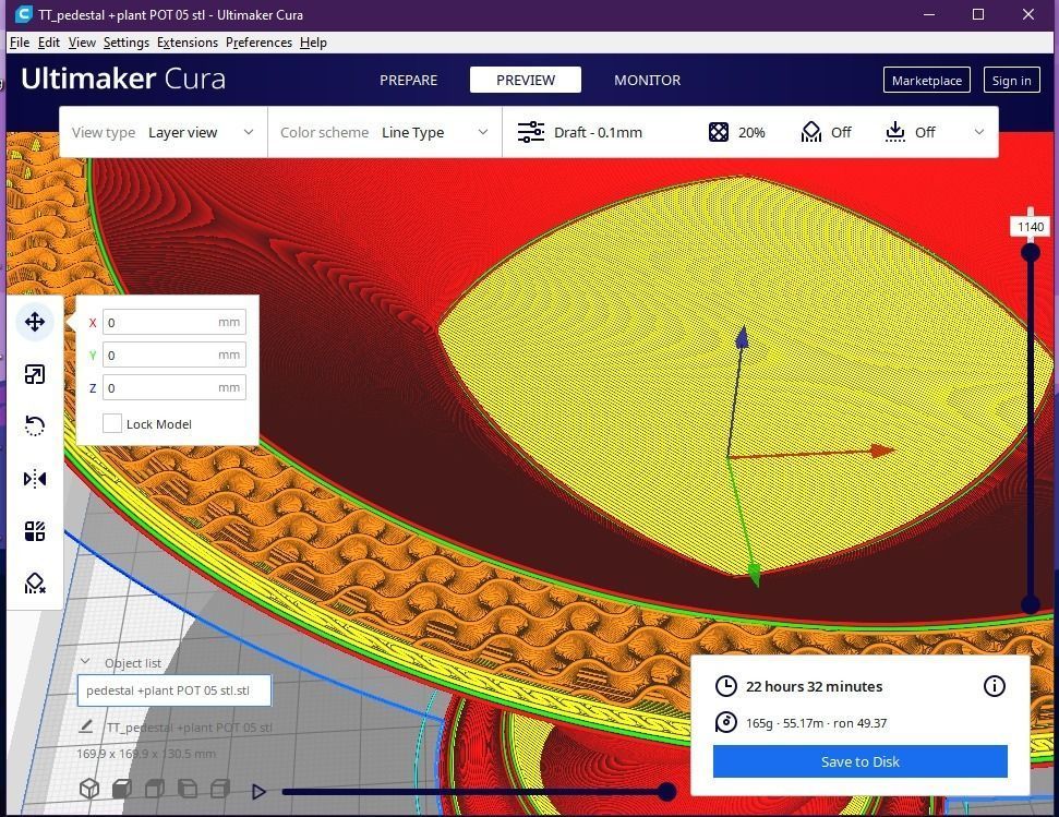 pedestal 05 3D print model_16