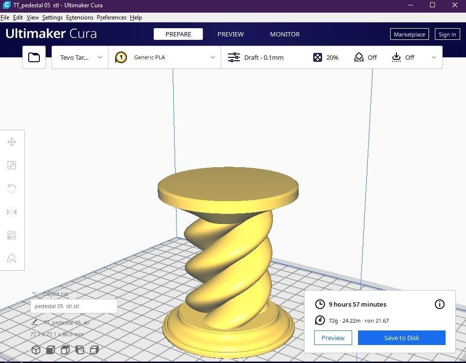 pedestal 05 3D print model_17