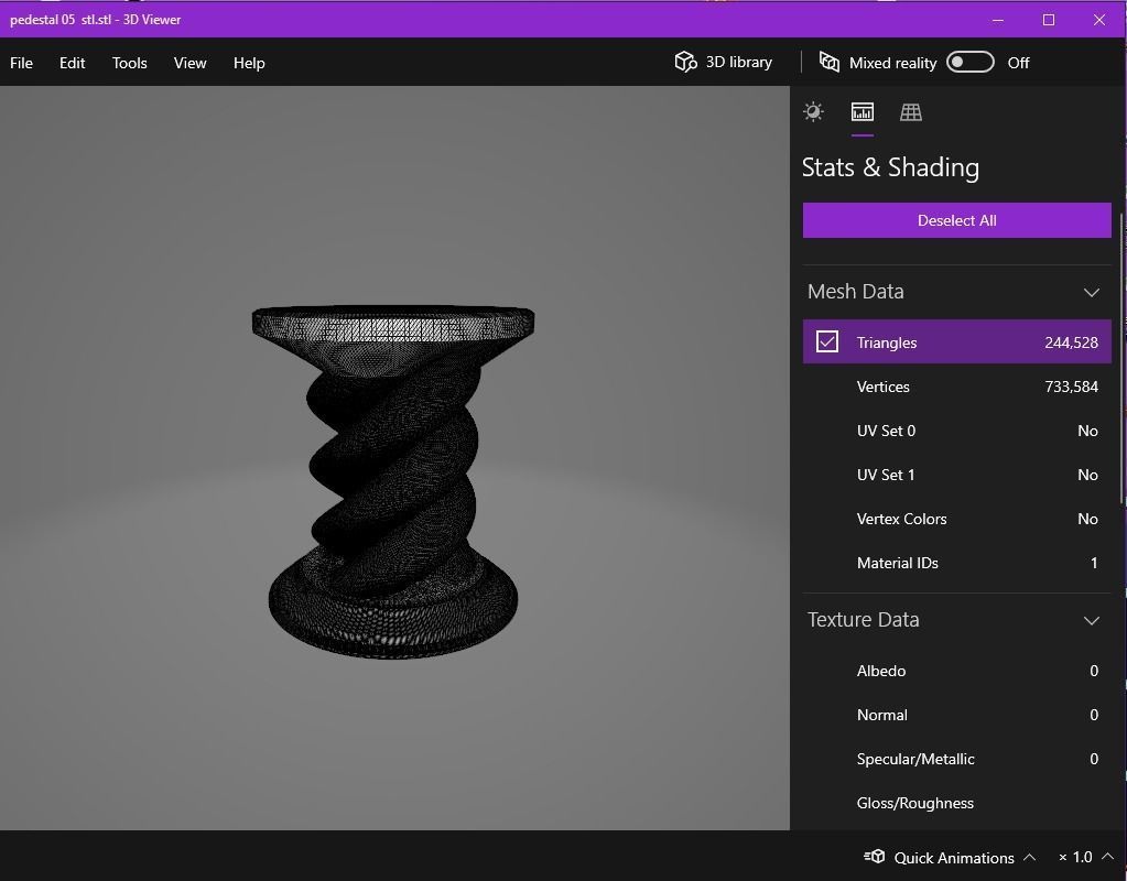 pedestal 05 3D print model_24