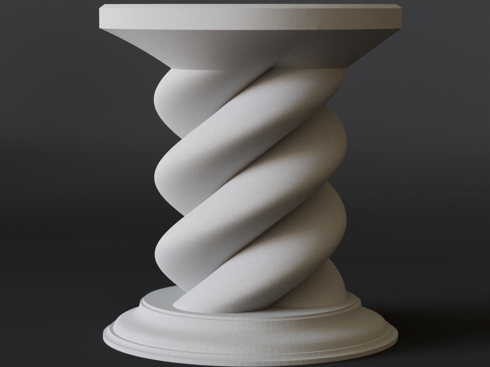 pedestal 05 3D print model_5