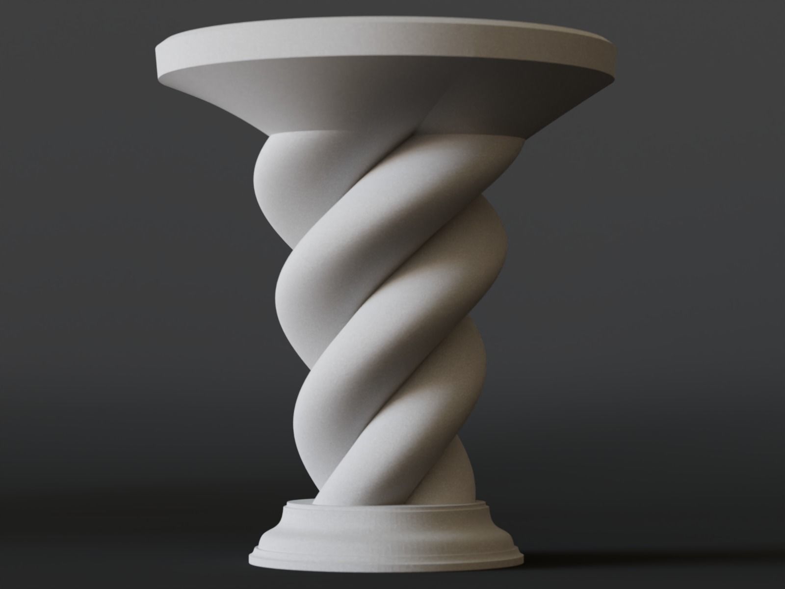 pedestal 05 3D print model_12