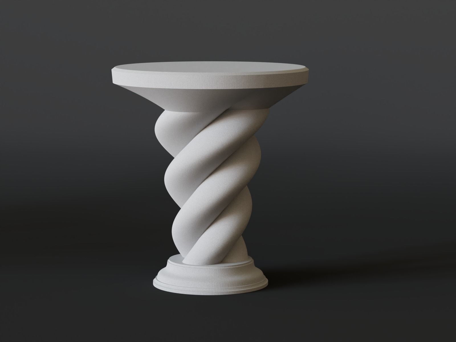 pedestal 05 3D print model_10