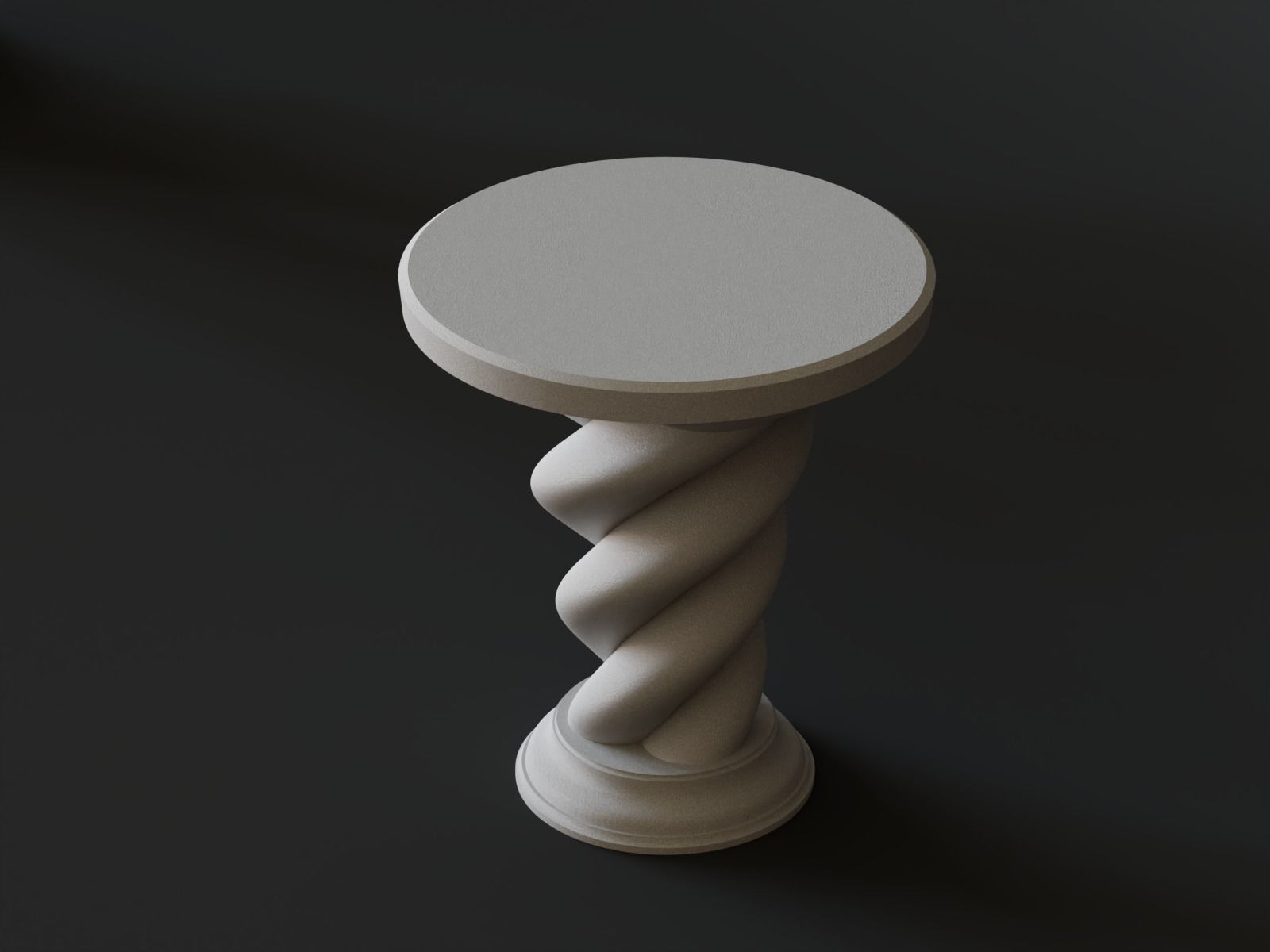 pedestal 05 3D print model_11