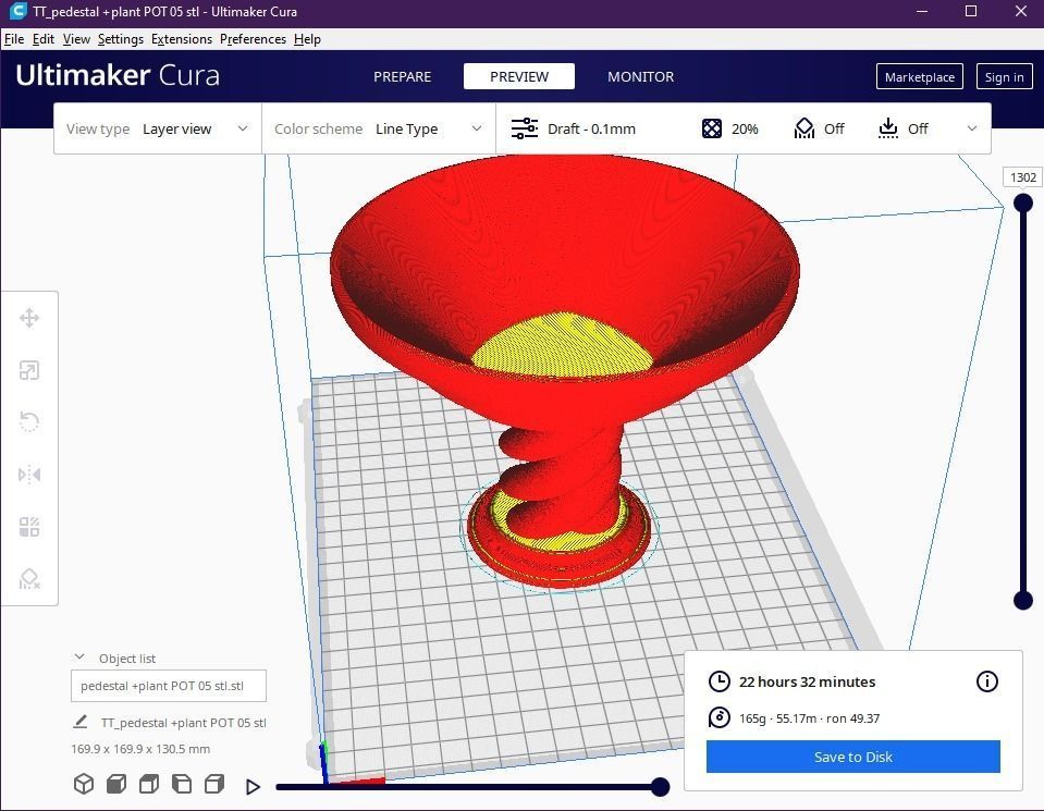 pedestal 05 3D print model_14