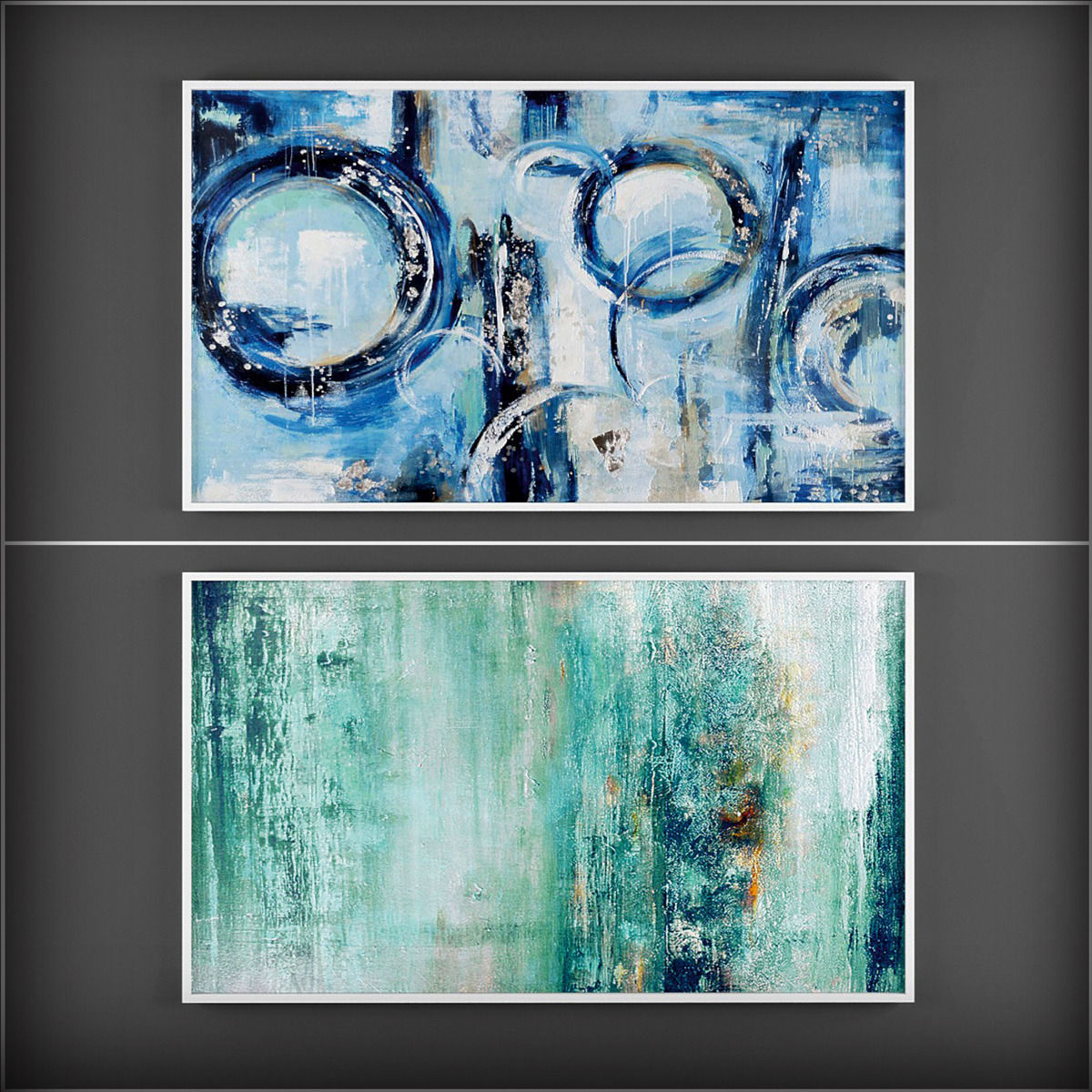 Picture Frames Low-poly 3D model_1