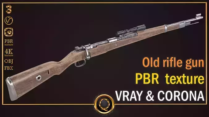 Old rifle gun 