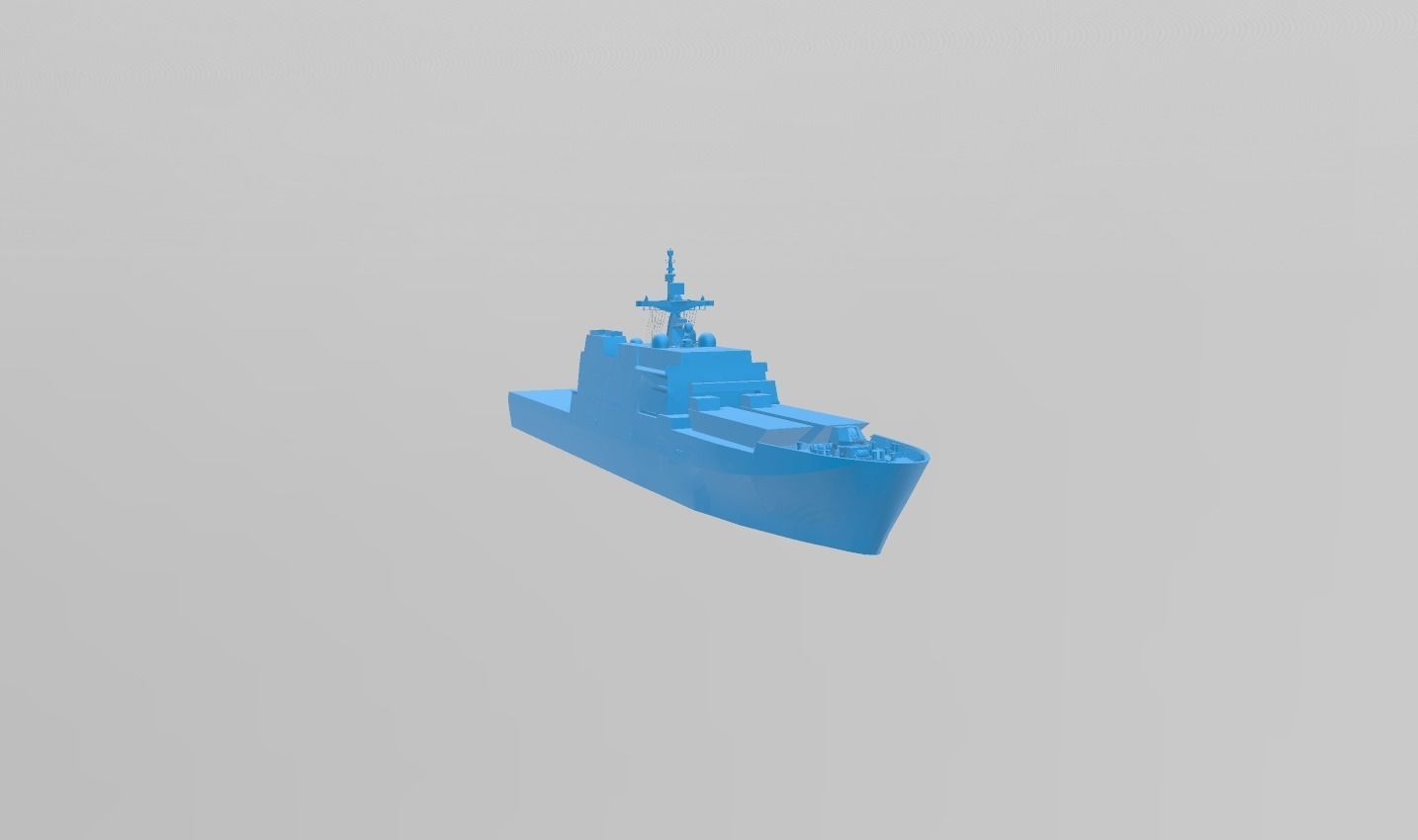 korea navy LST-2 sea war game 3D print model_3