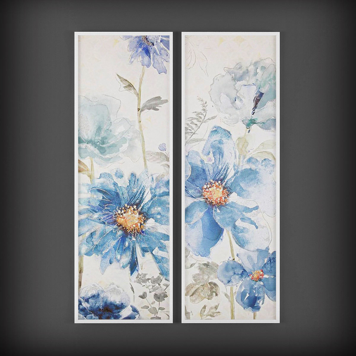 Picture Frames Low-poly 3D model_1