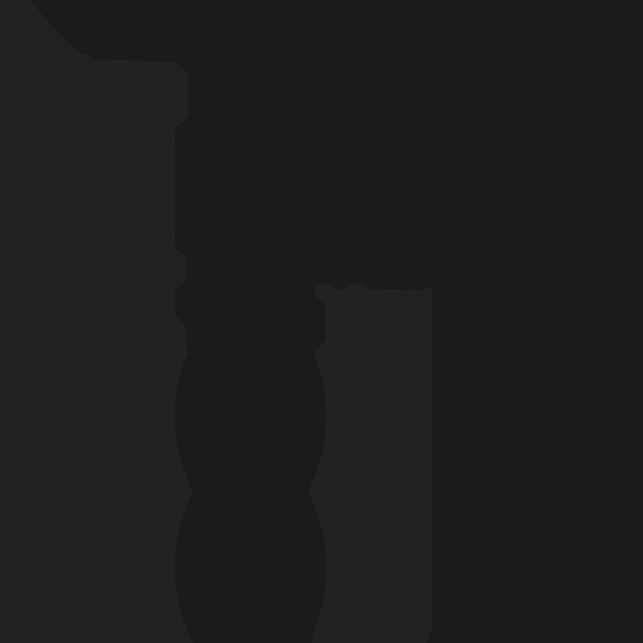 SciFi Sword A04 White Blue - Character Design Fashion Low-poly 3D model_23