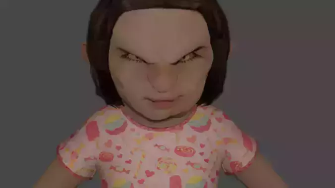 Baby Mina Monster Version