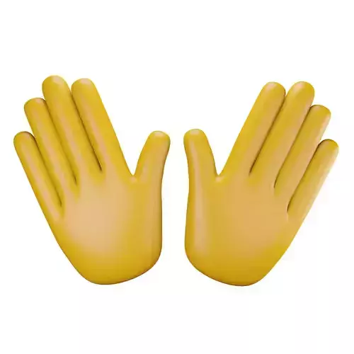 Two Open Hands Gesture