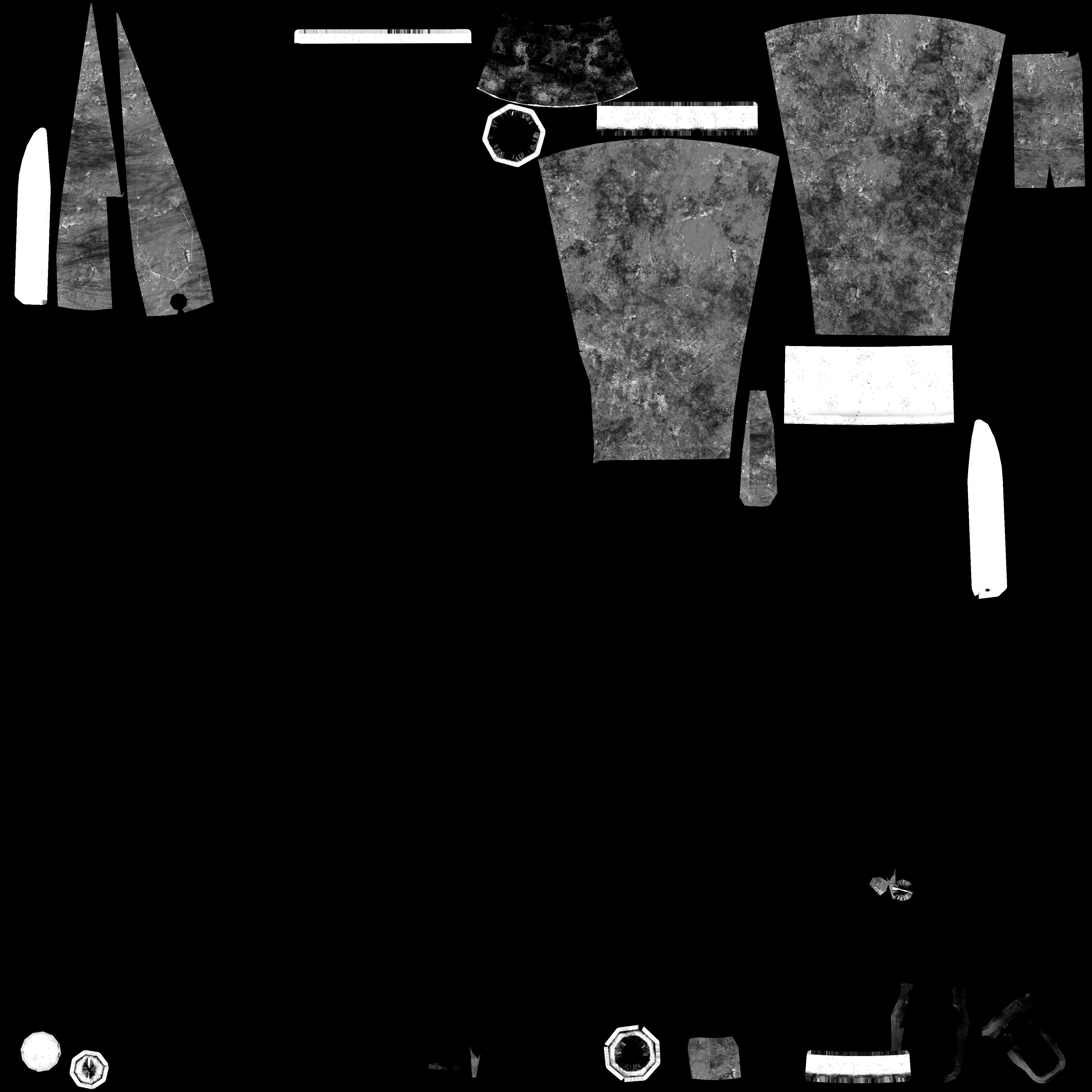 LOWPOLY WOODEN AXE Low-poly 3D model_5