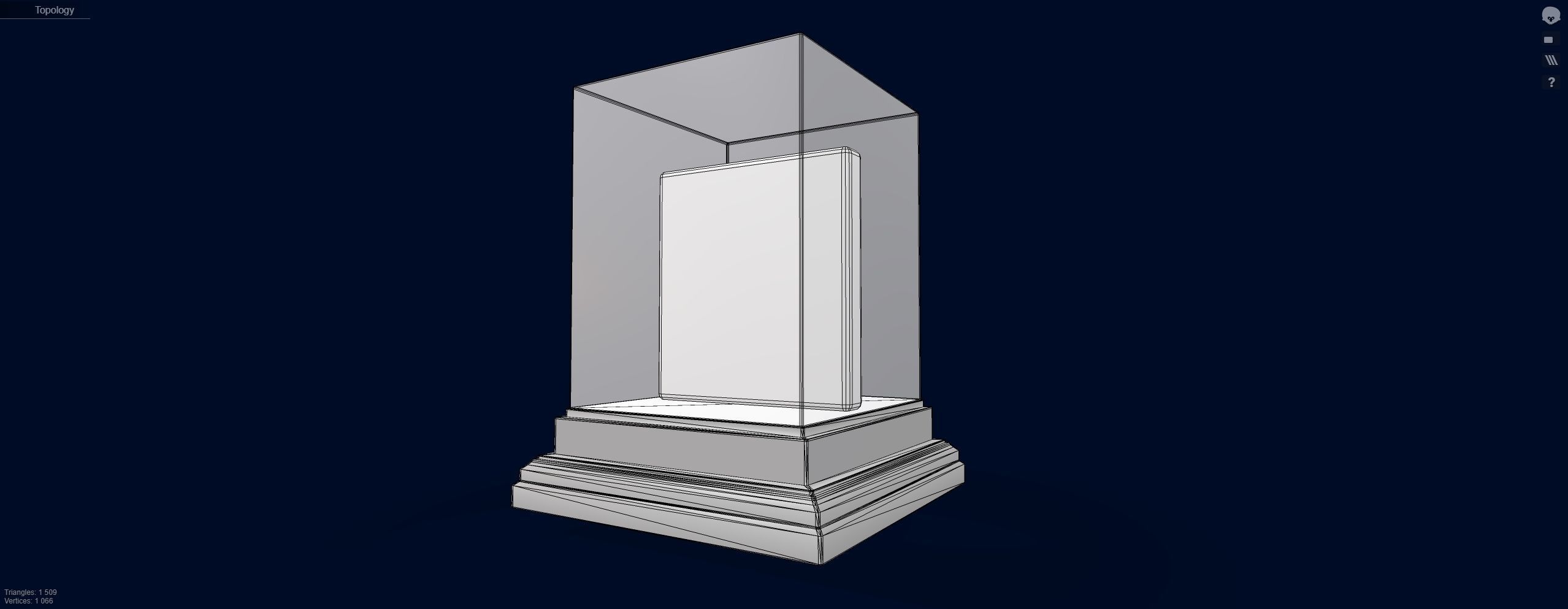 Mutant Ape 30 Gold Club Low-poly 3D model_10