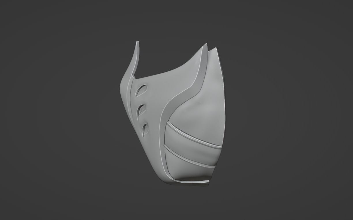 Skarlet mask - Heart Attack Assasin 3D print model_14