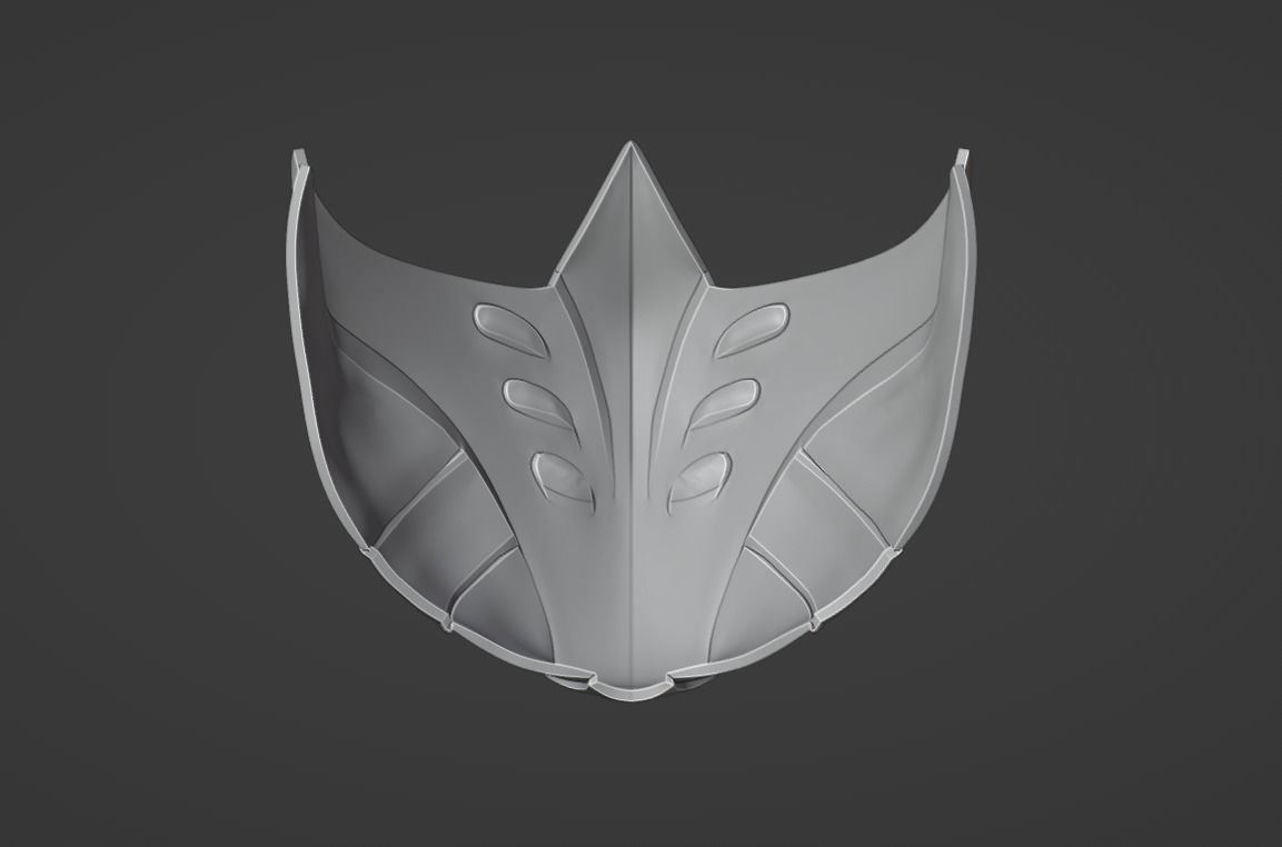 Skarlet mask - Heart Attack Assasin 3D print model_12