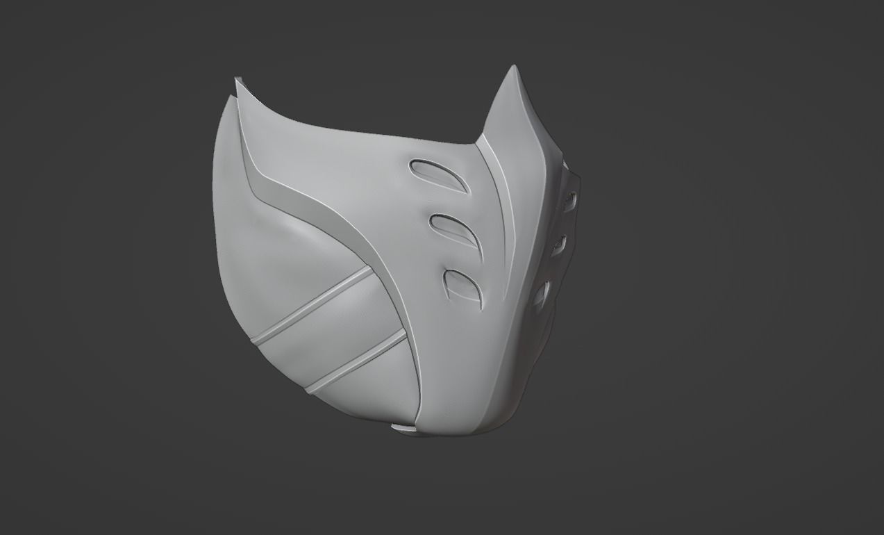 Skarlet mask - Heart Attack Assasin 3D print model_16
