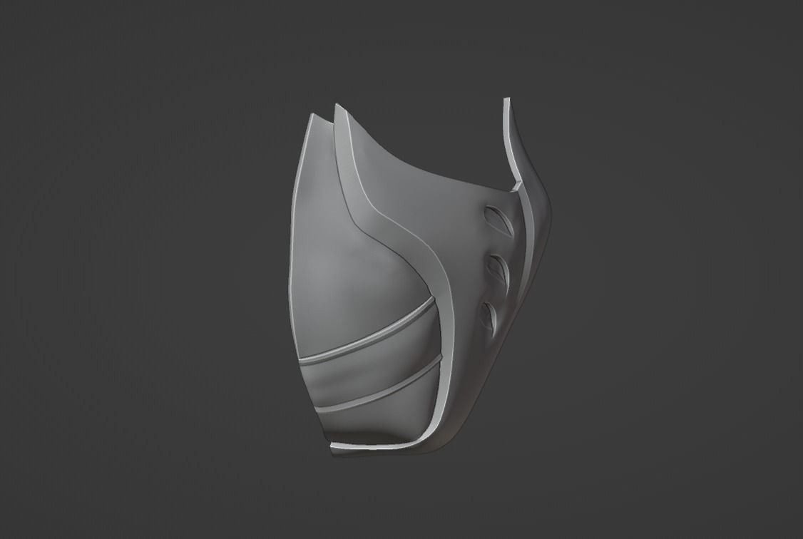 Skarlet mask - Heart Attack Assasin 3D print model_15