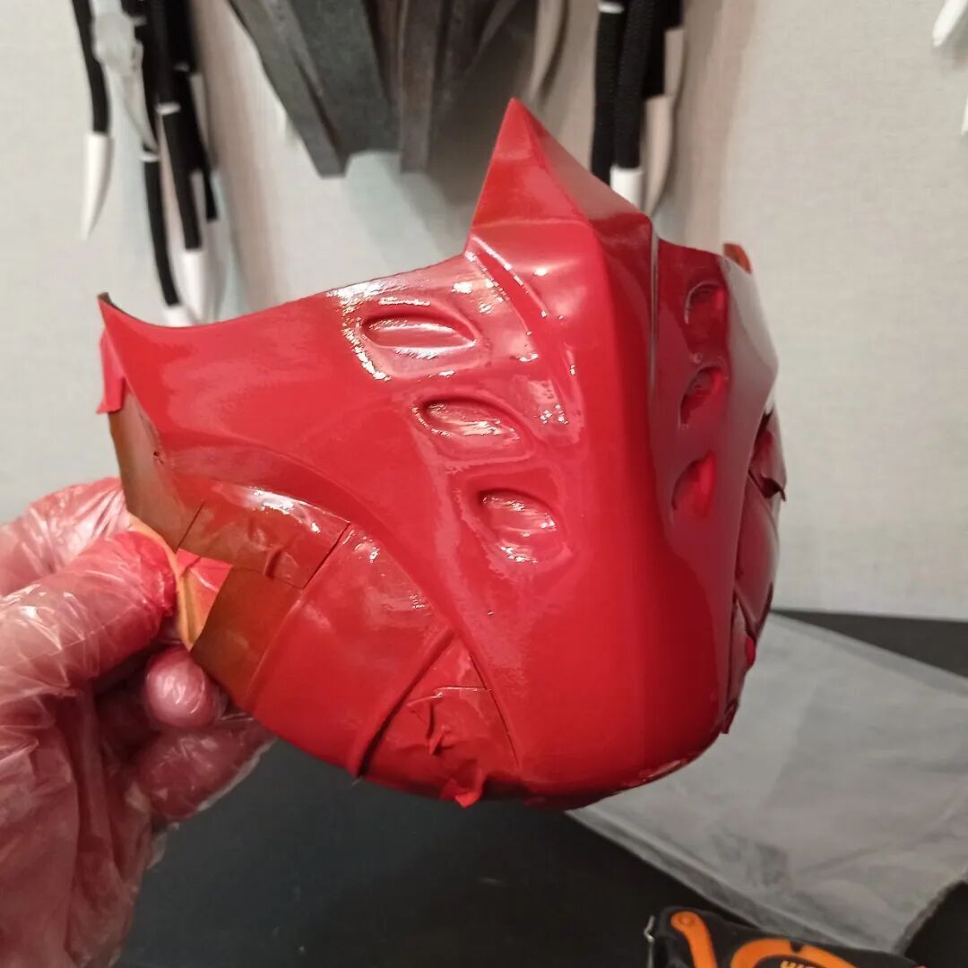 Skarlet mask - Heart Attack Assasin 3D print model_3