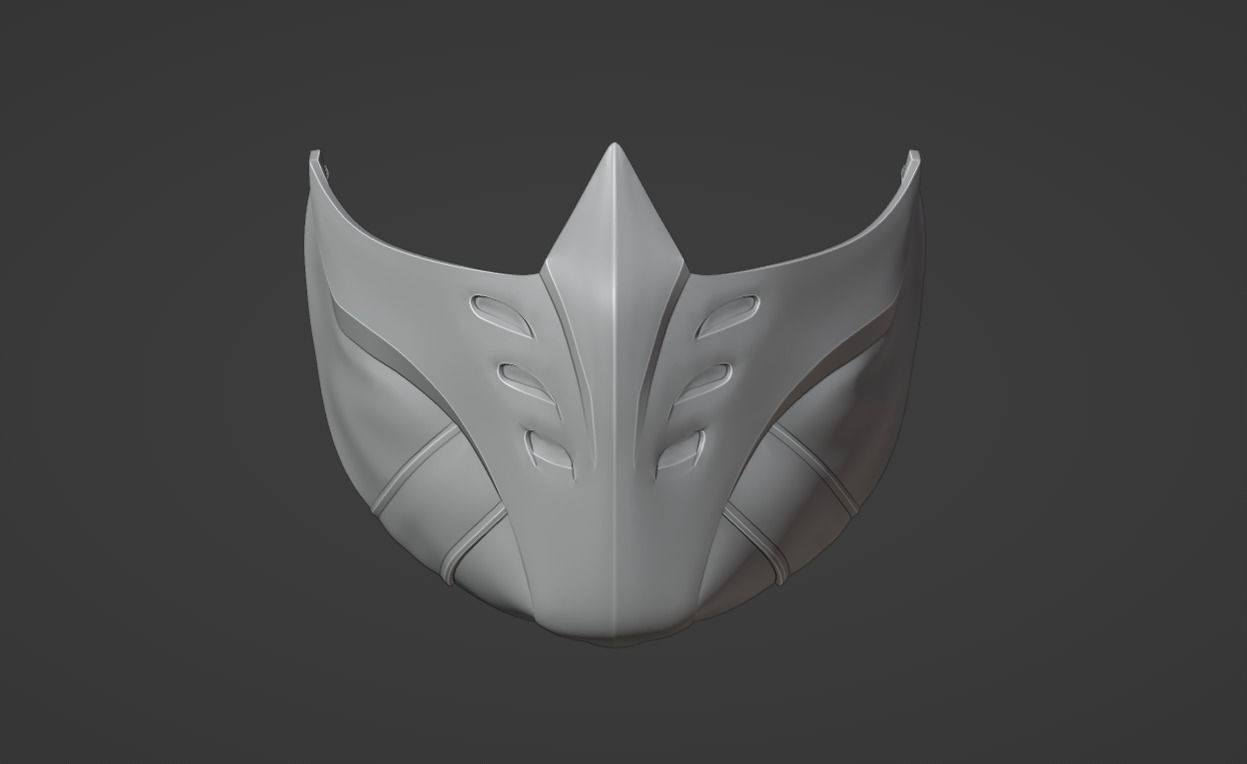 Skarlet mask - Heart Attack Assasin 3D print model_13