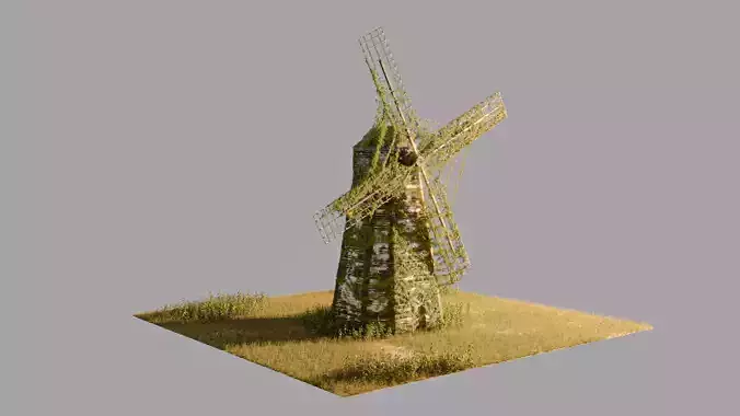 old mill 3D model
