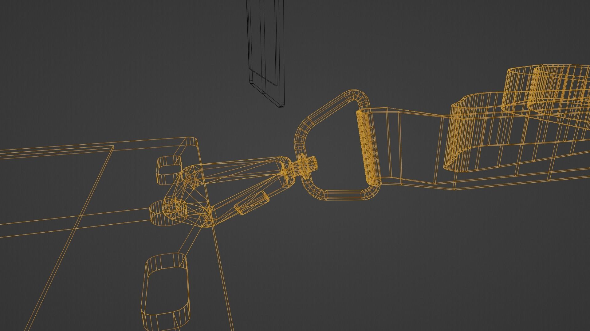 Access badge with 4k textures PBR Low-poly 3D model_2