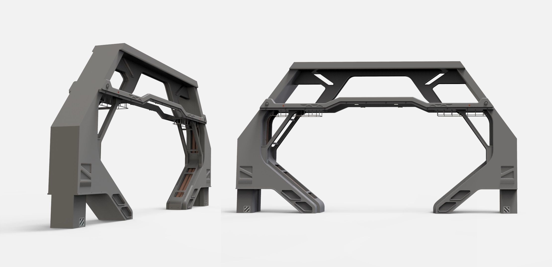 Sci Fi Modular Environment 10 3D model_28