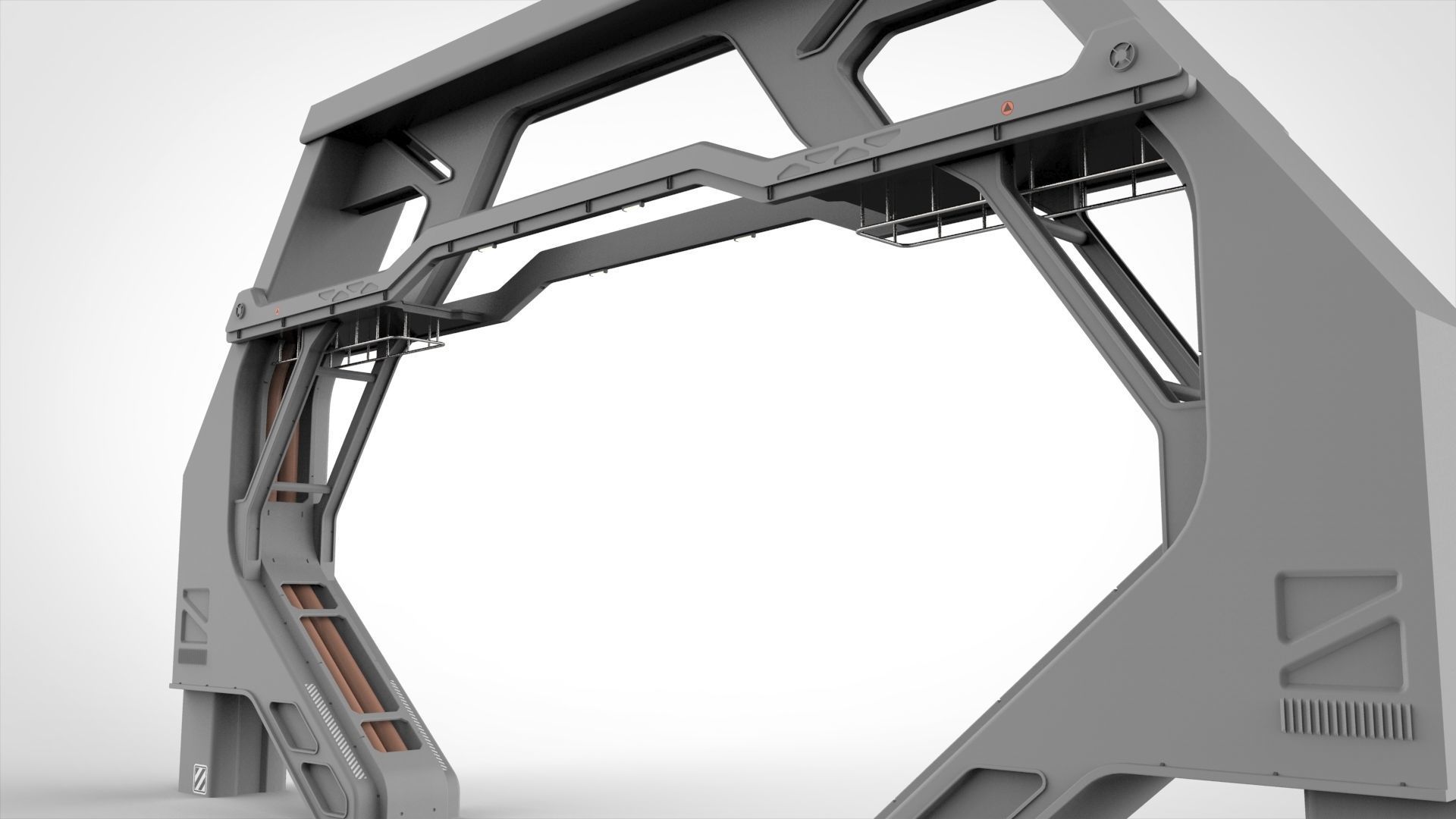 Sci Fi Modular Environment 10 3D model_30