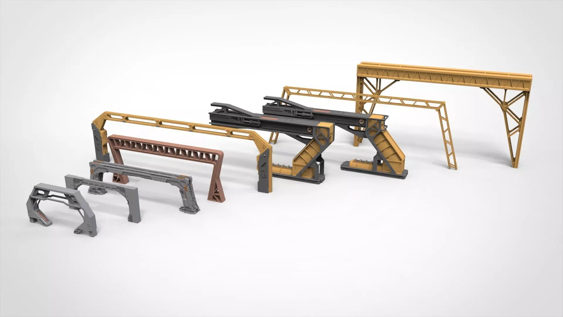 Sci Fi Modular Environment 10 3D model_0