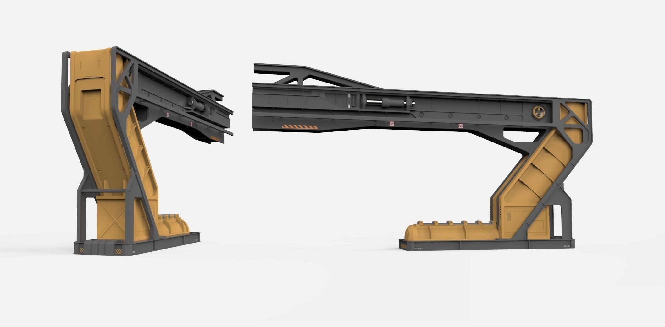 Sci Fi Modular Environment 10 3D model_8