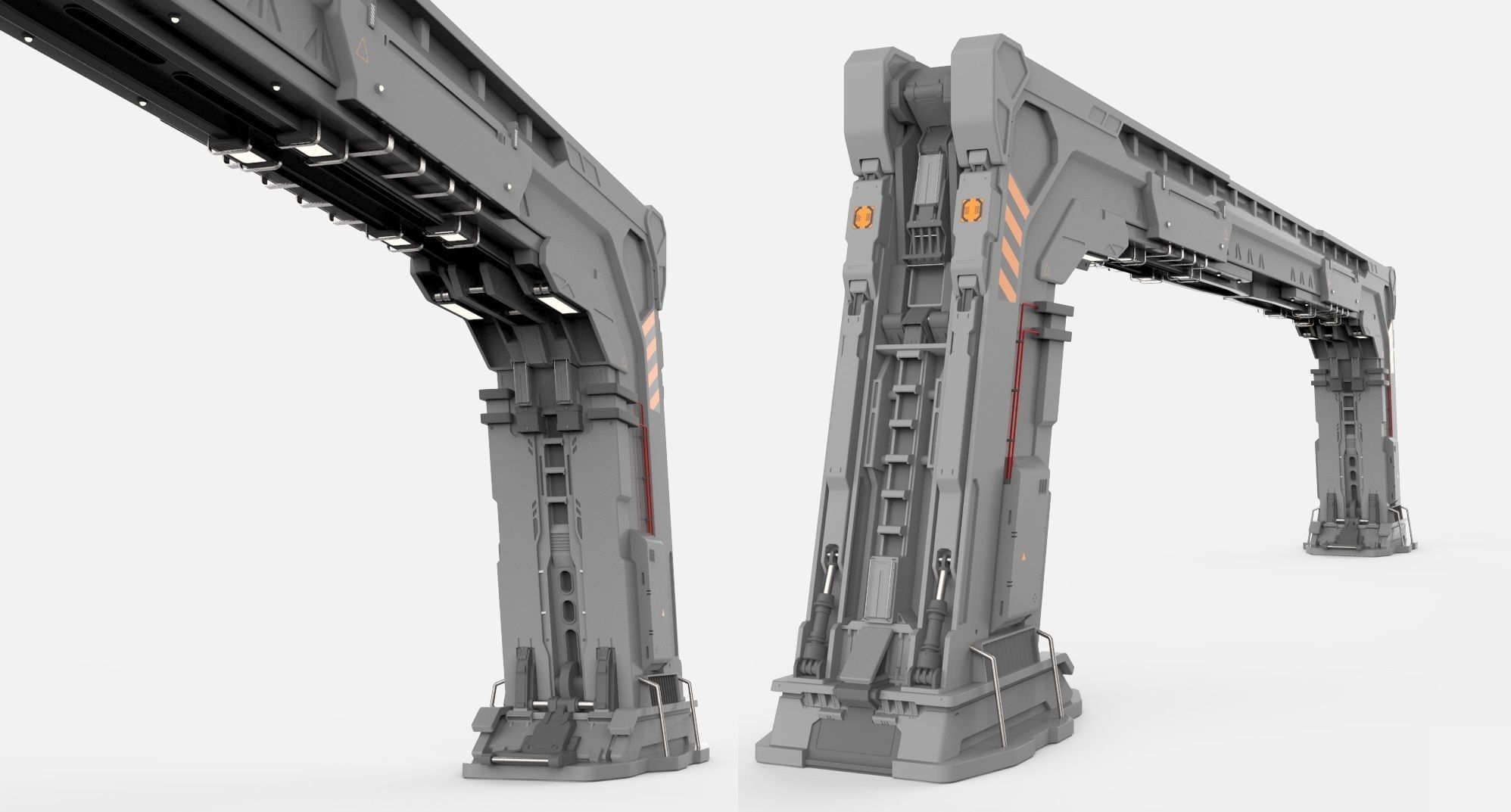 Sci Fi Modular Environment 10 3D model_3