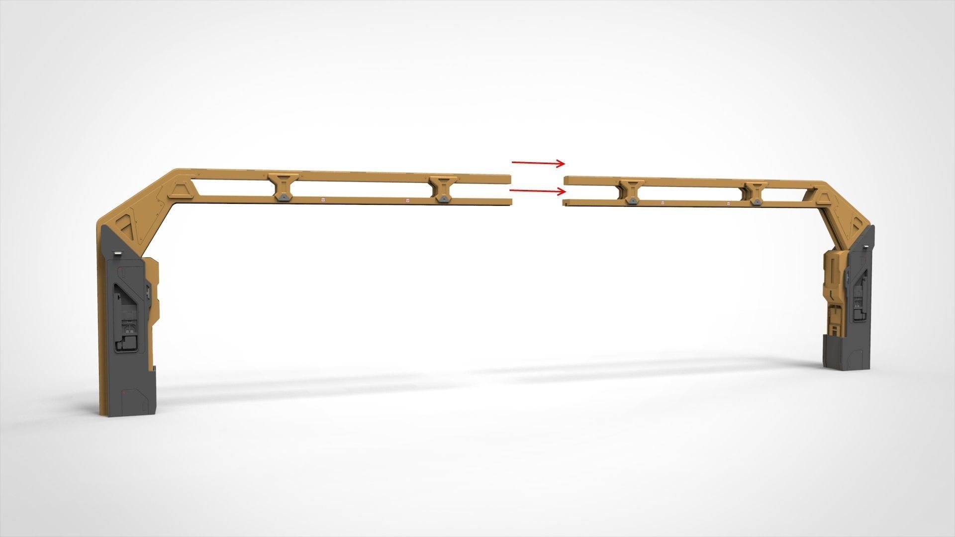 Sci Fi Modular Environment 10 3D model_24