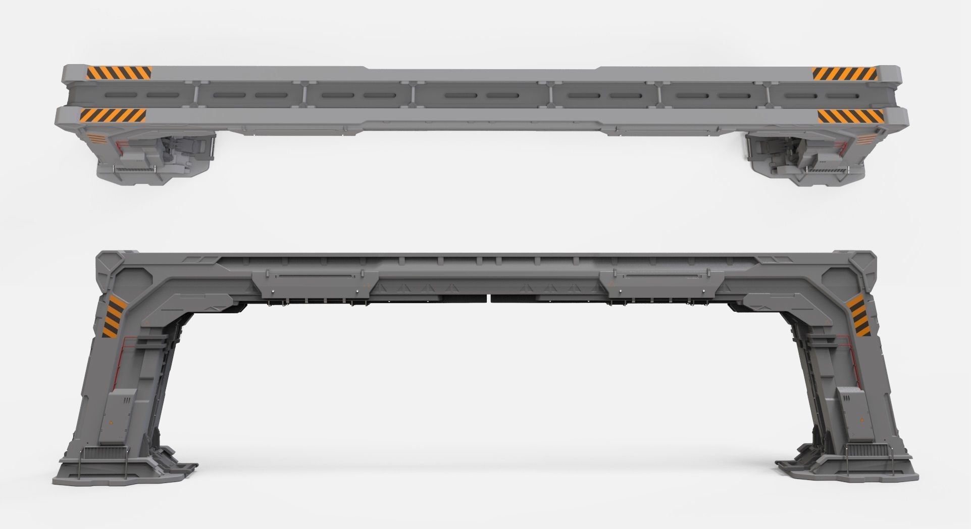 Sci Fi Modular Environment 10 3D model_4