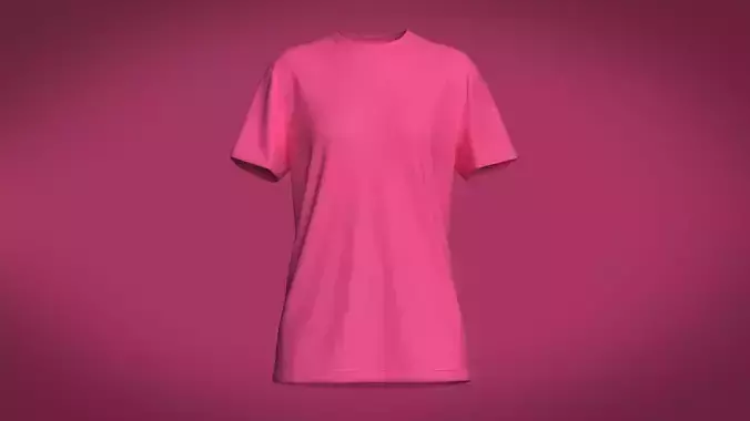 Women Tee High Poly