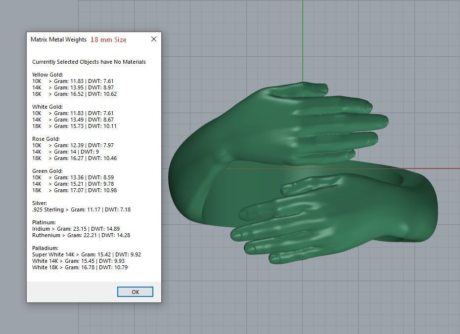 Hug ring hands ring STL  3D print model_5
