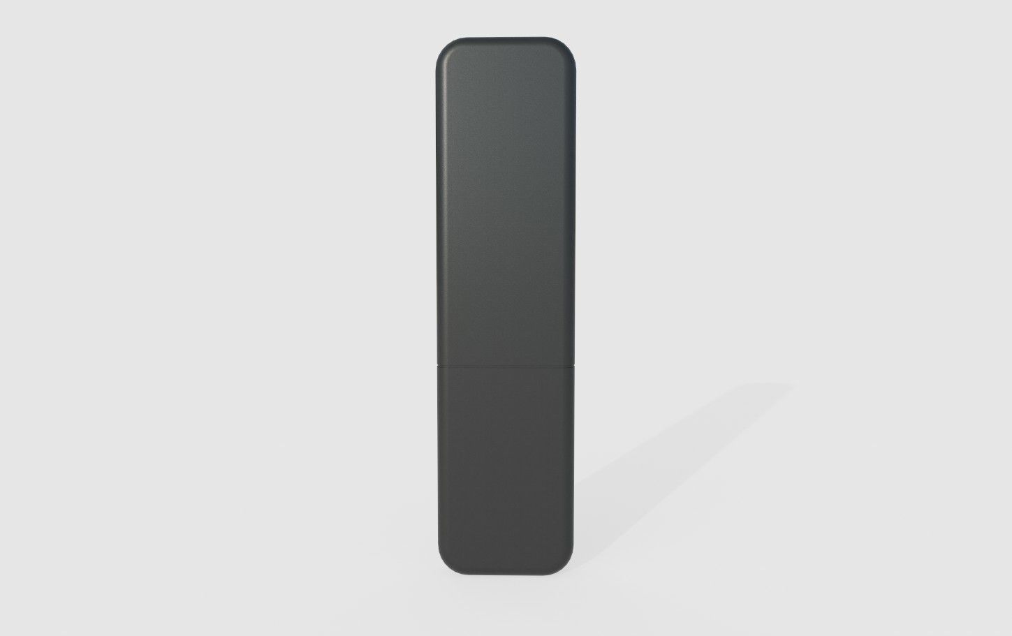 Tv Remote 02 Low-poly 3D model_5