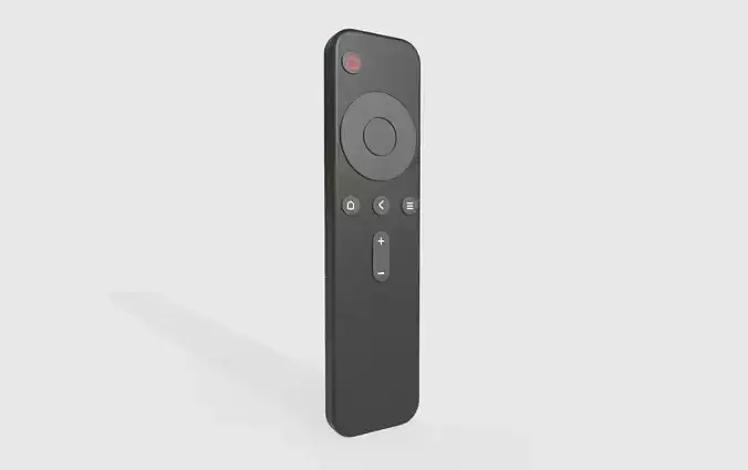 Tv Remote 02 Low-poly 3D model
