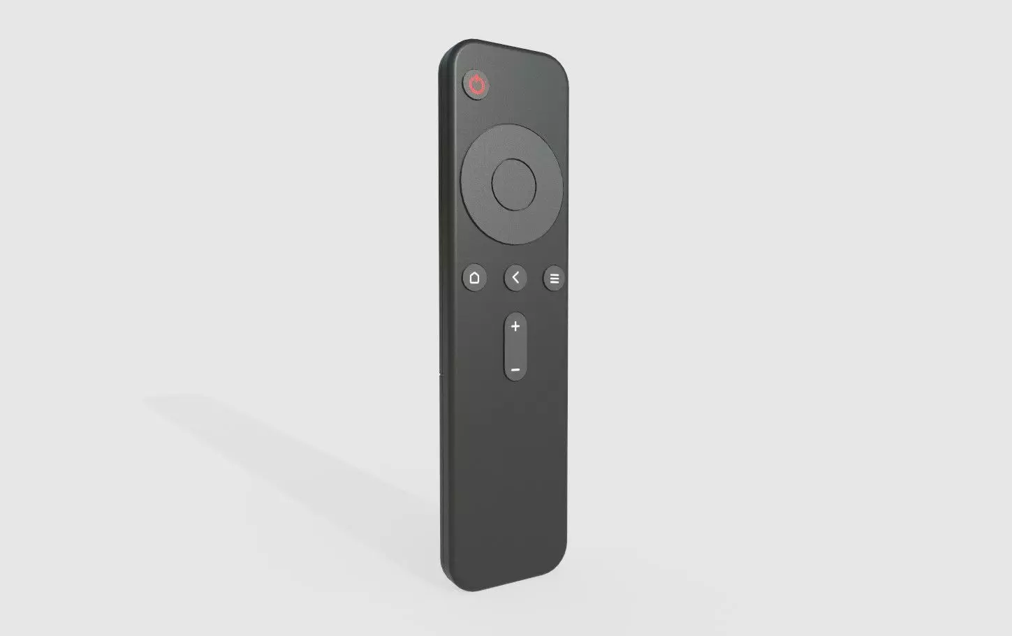 Tv Remote 02 Low-poly 3D model_0