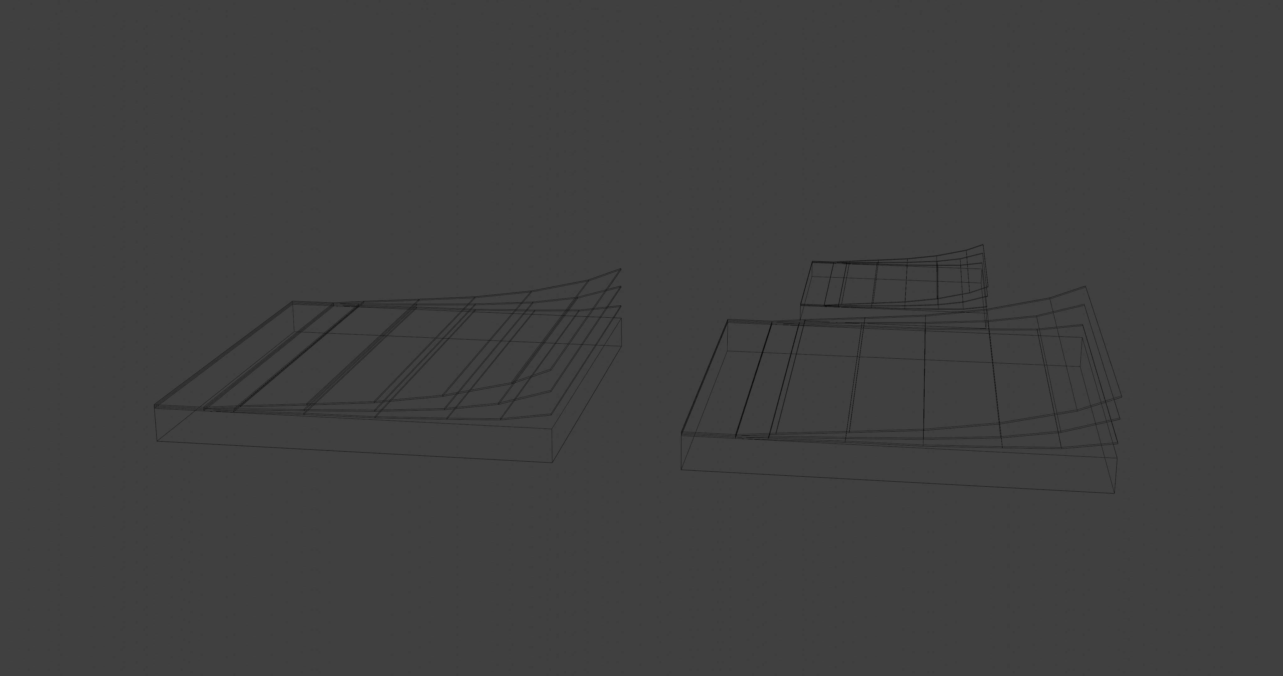 office Sticky Notes Low-poly 3D model_2