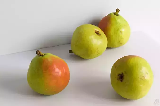 Pear  3D model