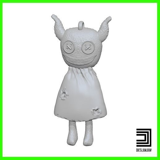 Inspetora Koo Kyong-Yi Netflix serie - Gukyeongi Keychain 3D print model_1