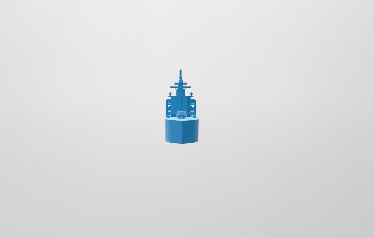 korea navy LST-1  sea war game 3D print model_1