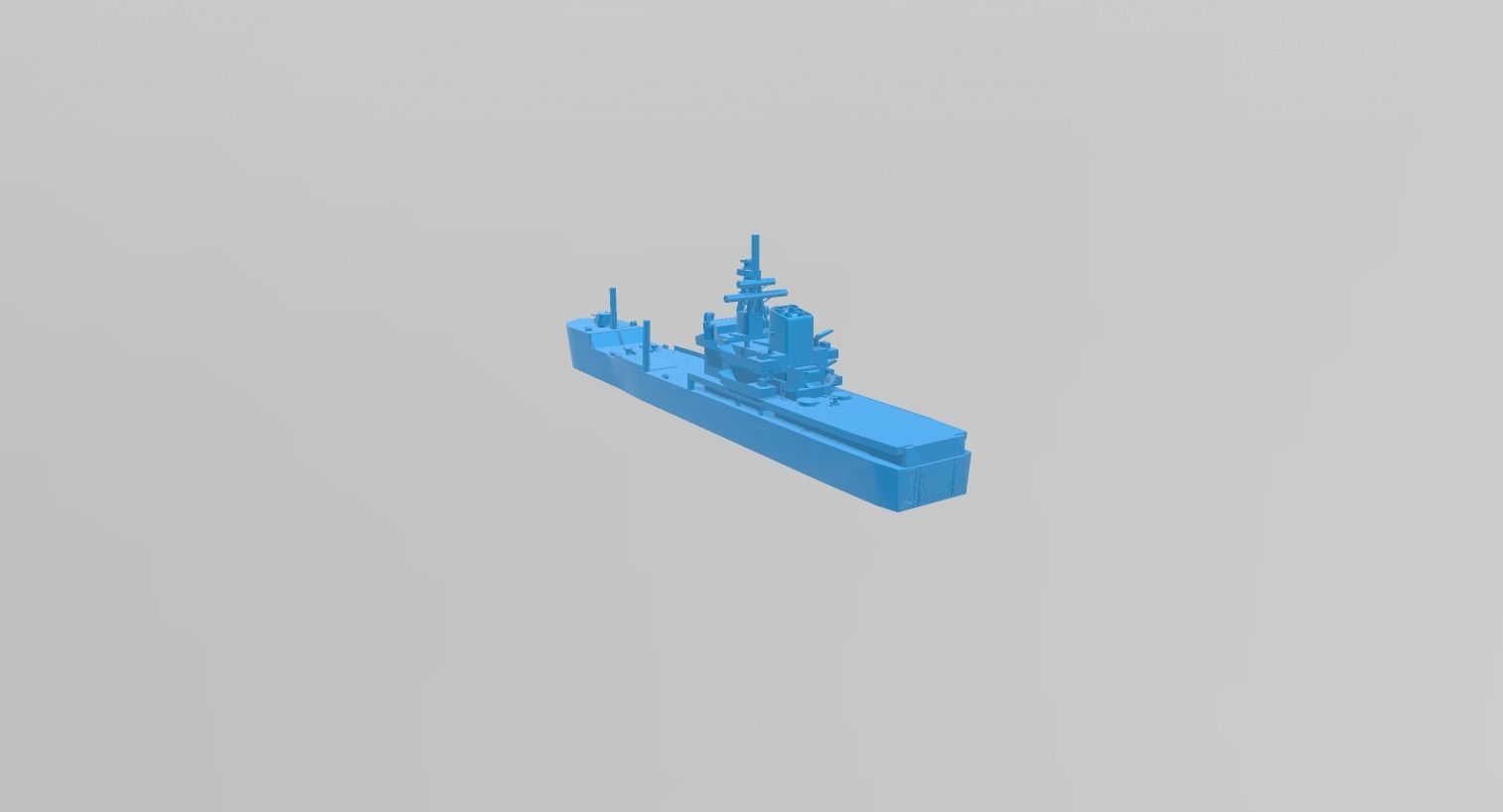 korea navy LST-1  sea war game 3D print model_3