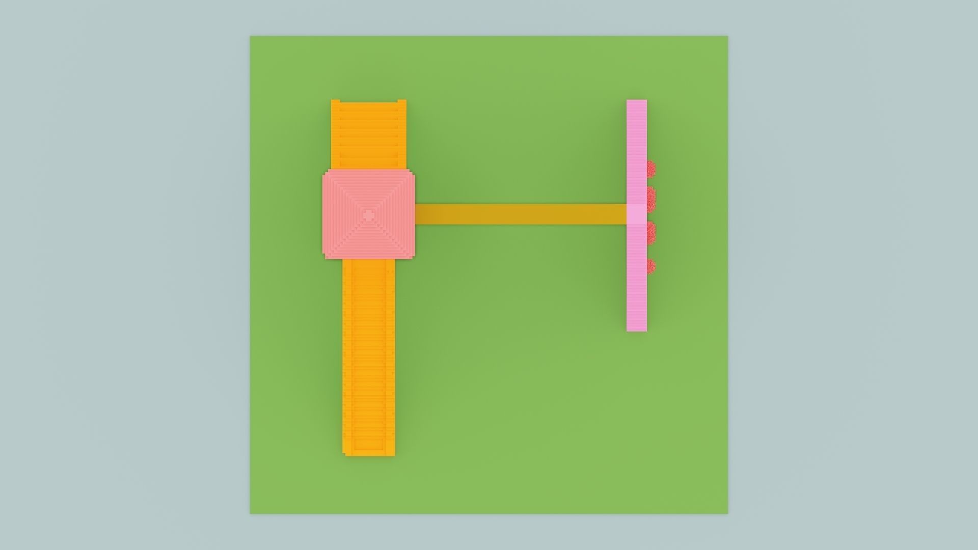 Voxel Playground Low-poly 3D model_17