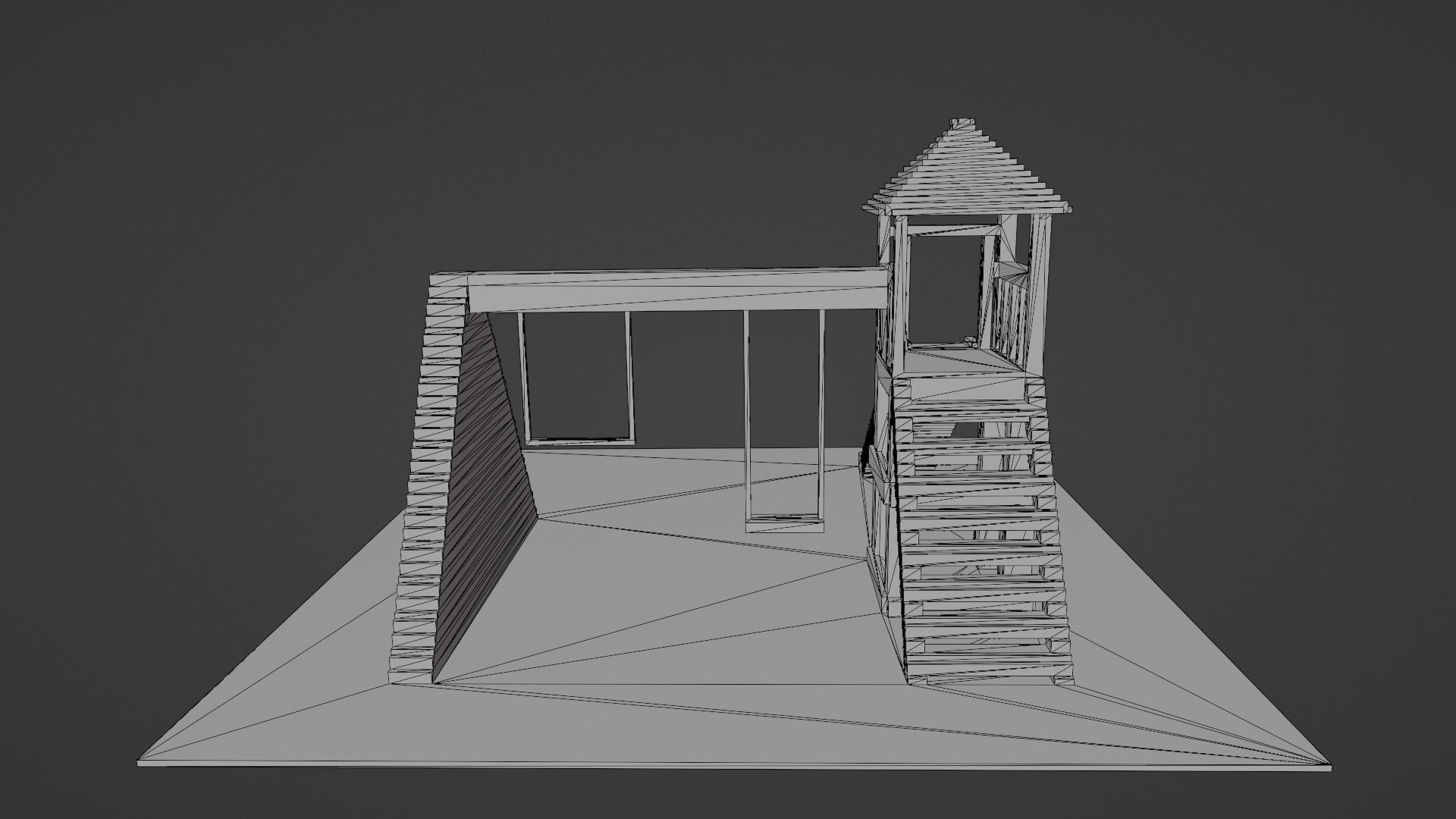 Voxel Playground Low-poly 3D model_18