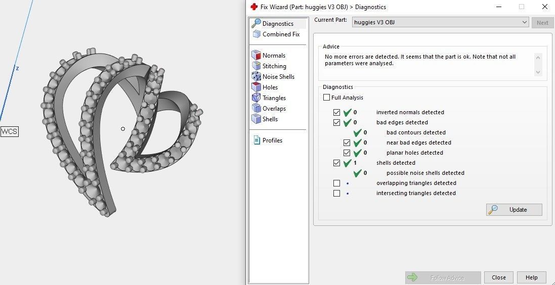 Sparkling huggies V3- pre supported files included 3D print model_15