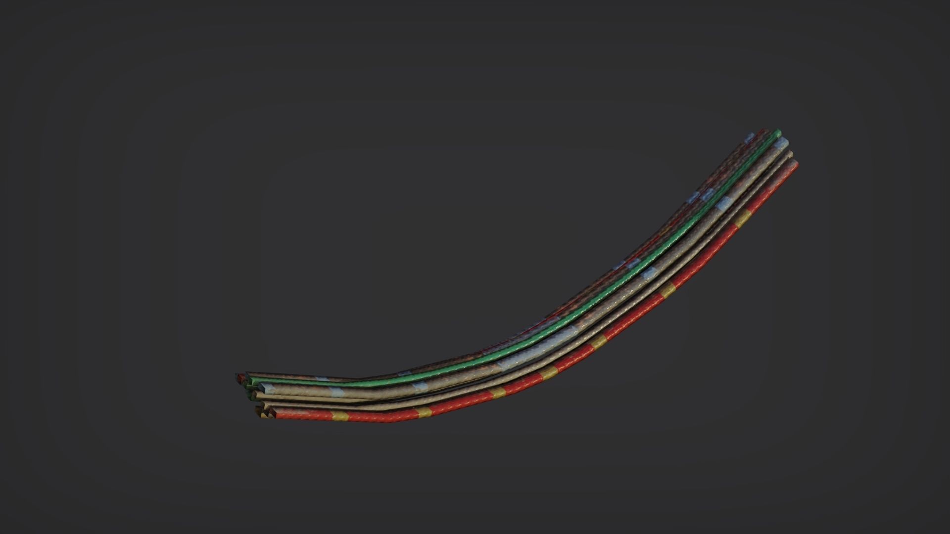 Cityscape Exterior Props Free low-poly 3D model_12