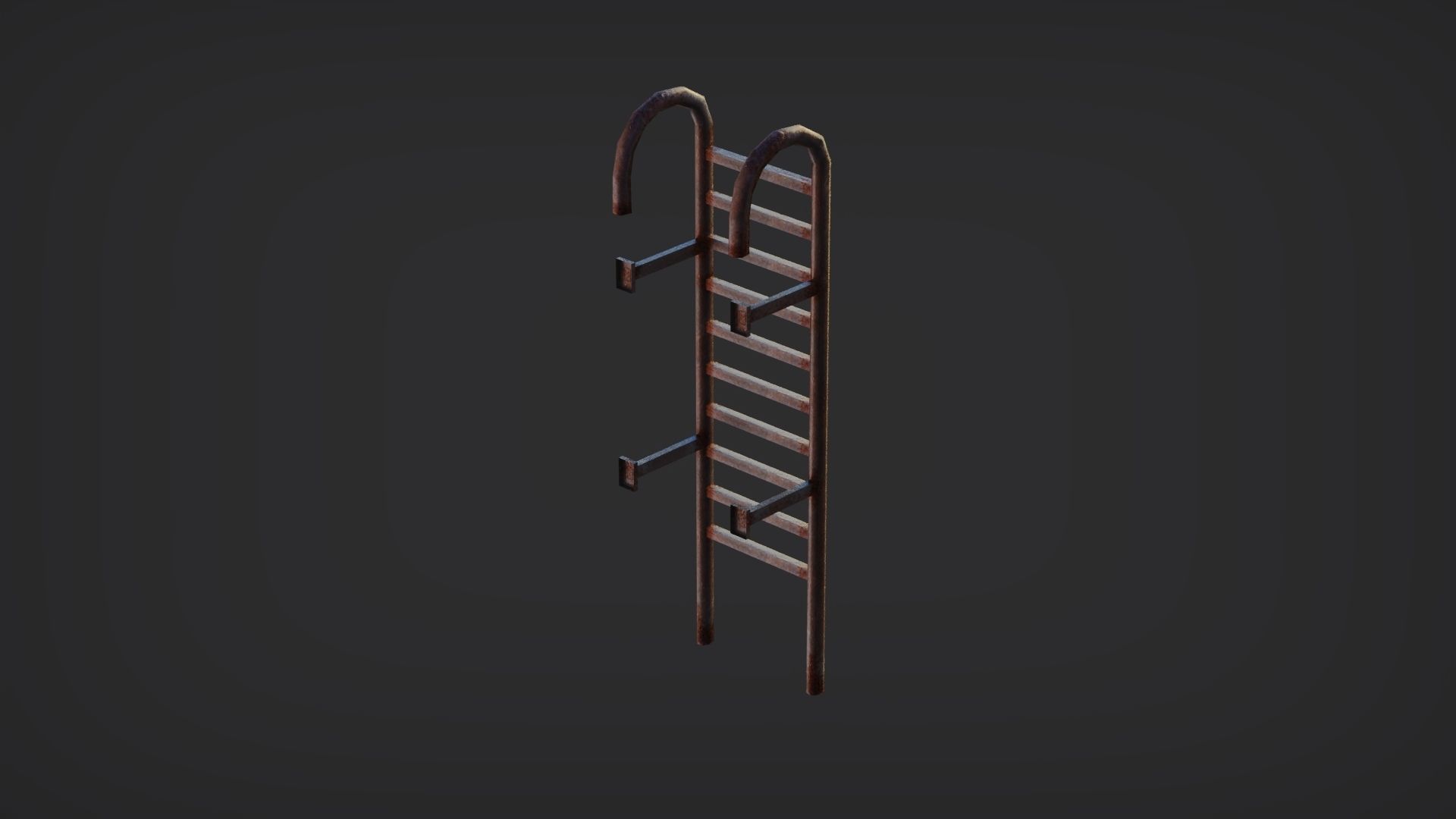 Cityscape Exterior Props Free low-poly 3D model_15