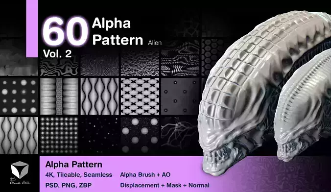 60 Alpha pattern Vol 2 Texture