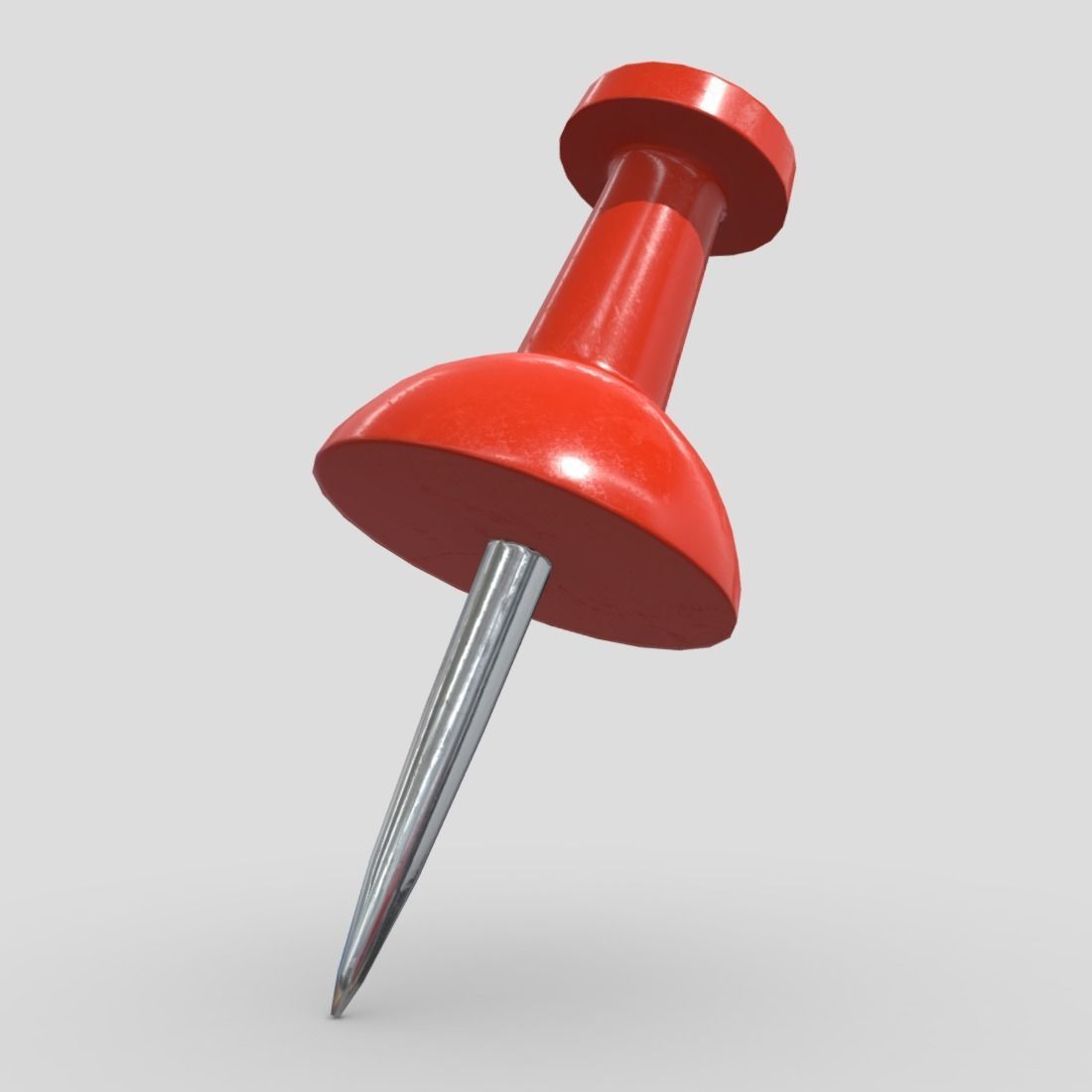 CC0 - Pin 2 Free low-poly 3D model_11