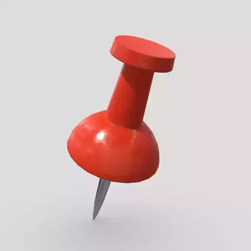 CC0 - Pin 2 Free low-poly 3D model CC0 - Pin 2 Free low-poly 3D model